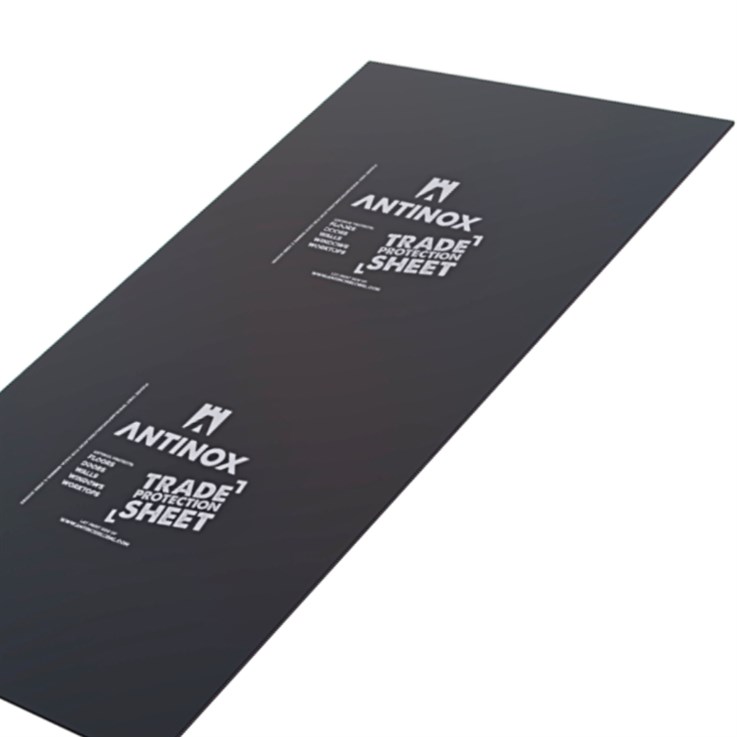 Antinox Protection Board Recycled Trade Sheet Black 1.2x2.4m x2mm